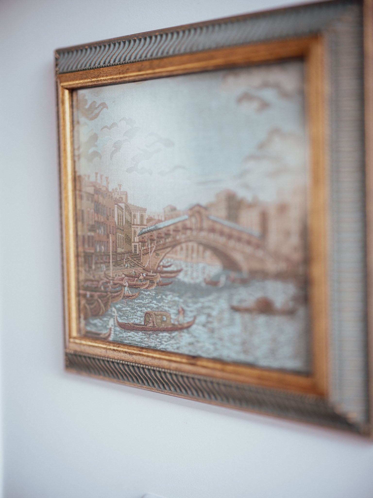 Rialto Venezia - Jacquard Woven Tapestry Pair (Framed)
