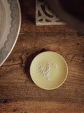 Wedgwood Jasperware - Pale Yellow with Cherry Blossom