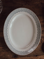 Wedgwood Lace Platter - Pale Blue