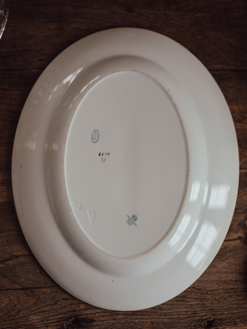 Wedgwood Lace Platter - Pale Blue