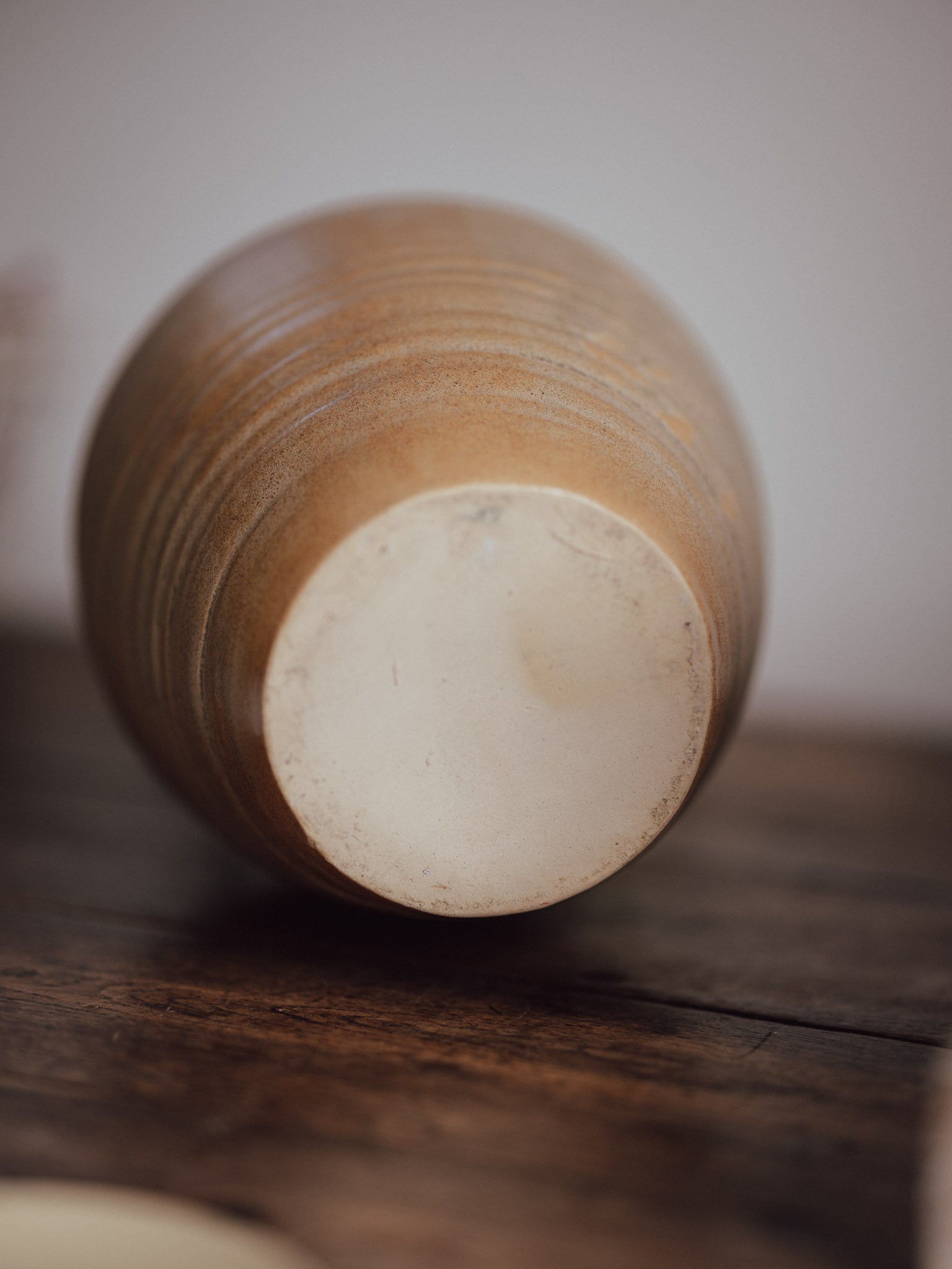 Large Ceramic Thrown Vase – Glazed