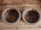 Pair of Patinated Brass Planters