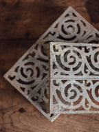 Pair of Antique Cast Iron Plant Stands