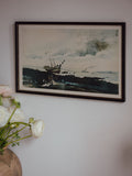 Andrew Wyeth ‘Schooner Aground’ - Print - Framed