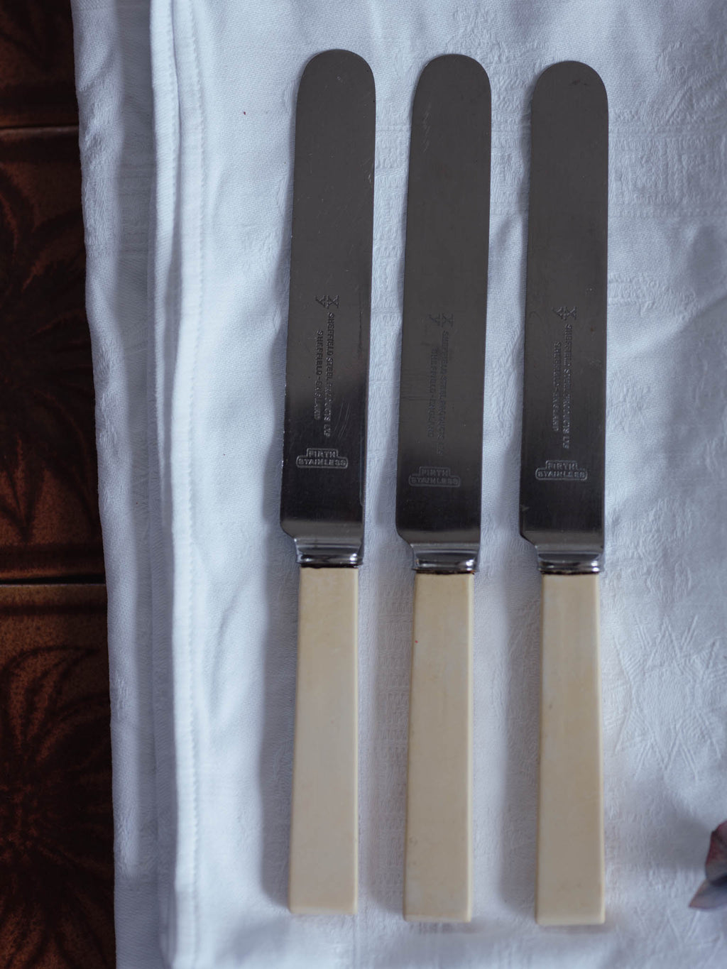 Stainless Faux Bone Handled Cutlery (Firth Stainless)