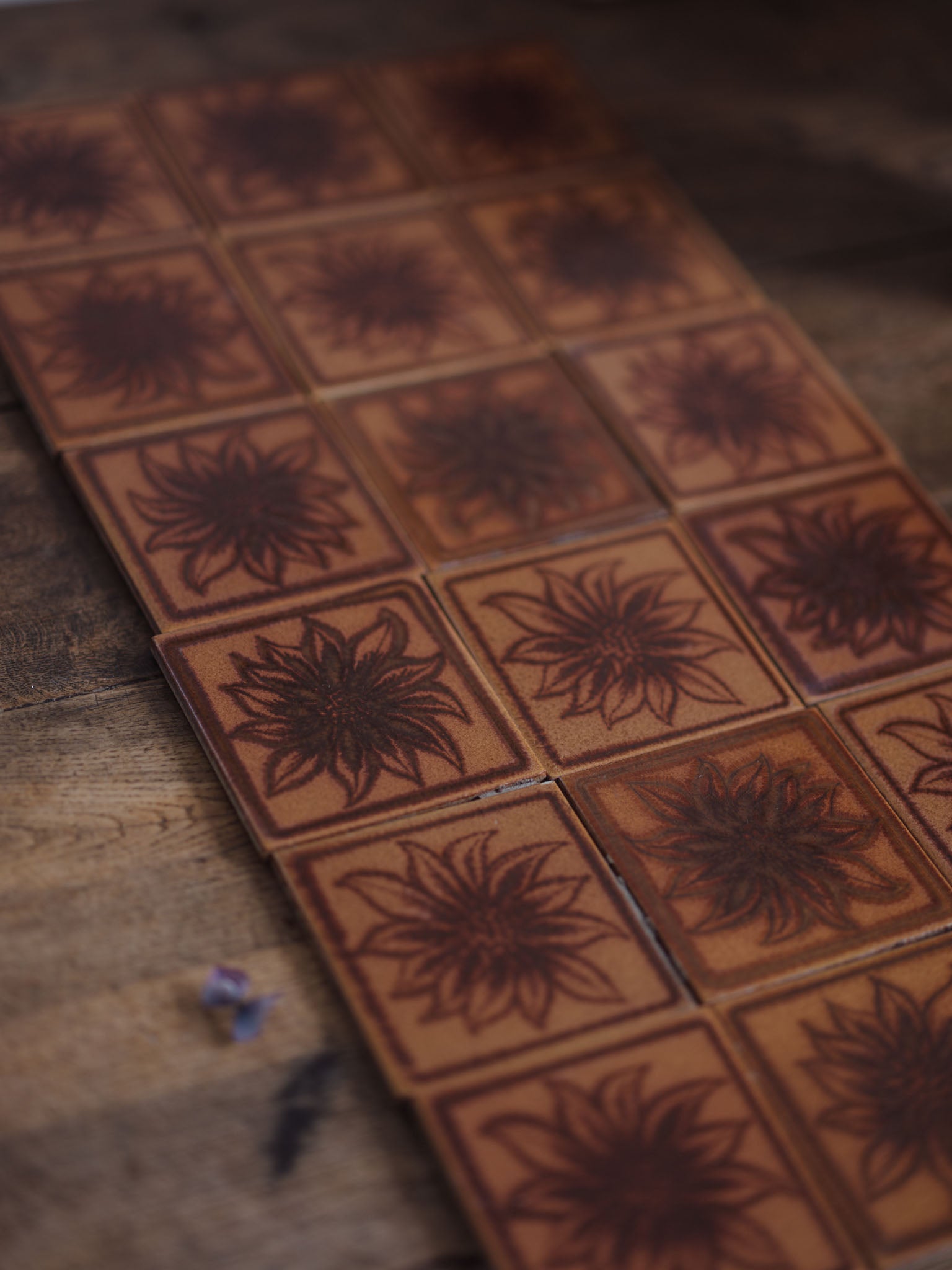 Temuka tiles - set of 18