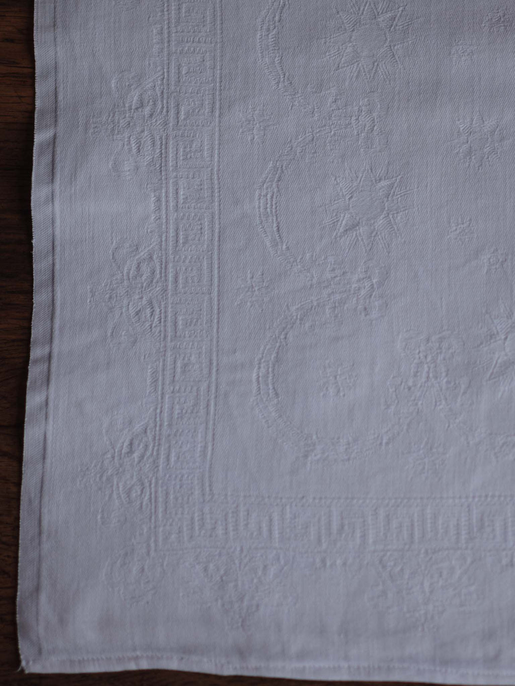 Vintage square napkins - pair