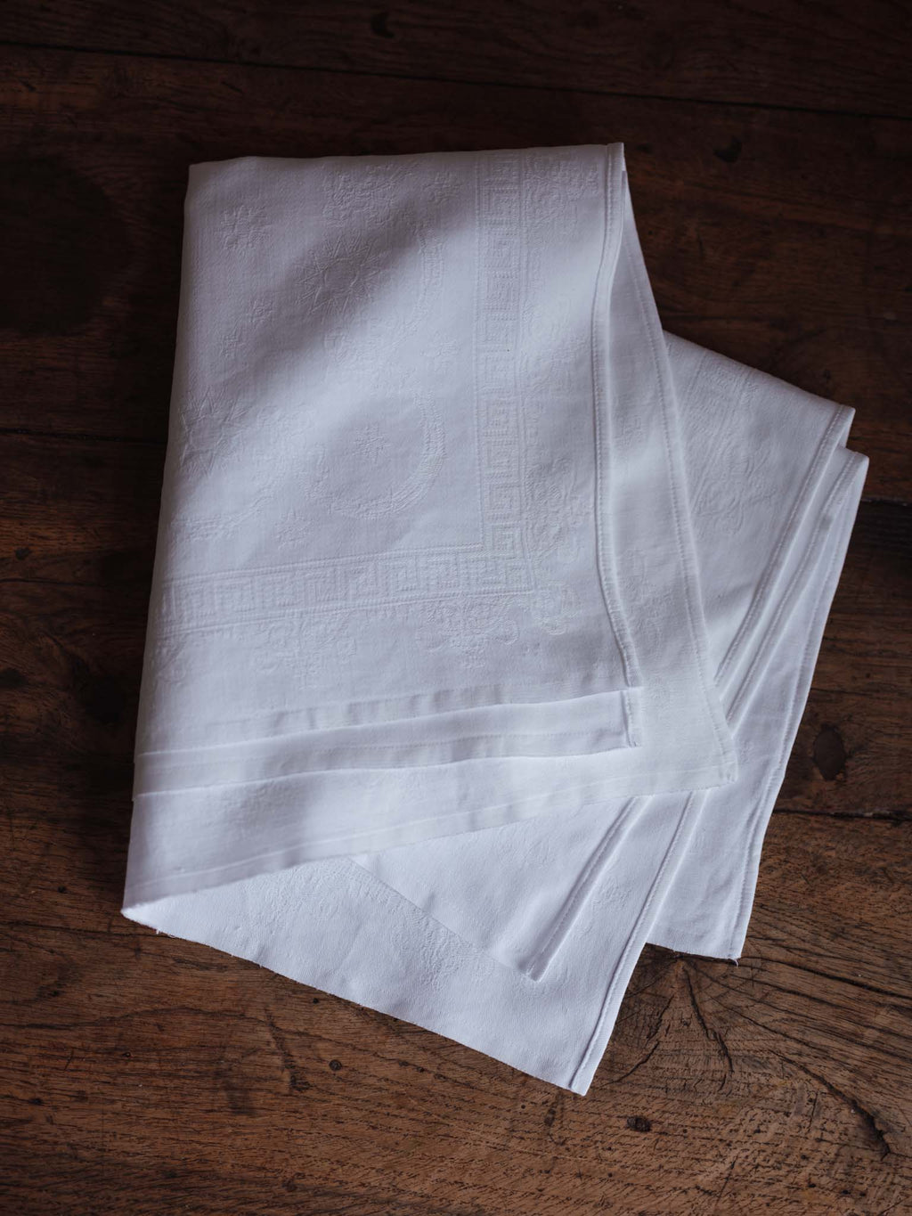 Vintage square napkins - pair