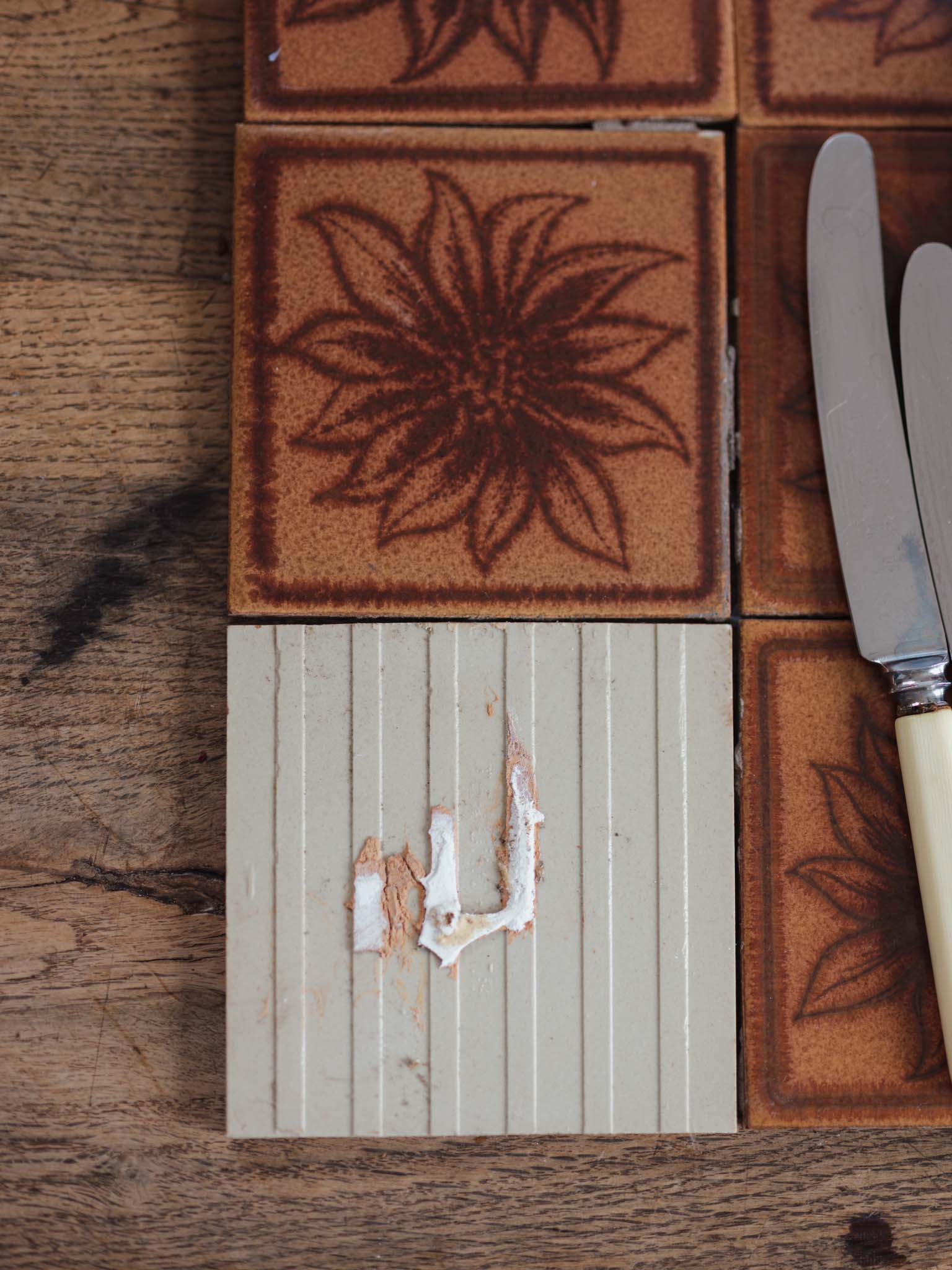 Temuka tiles - set of 18