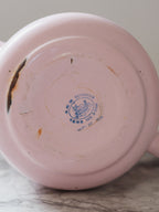 Pink Enamel Vintage Teapot