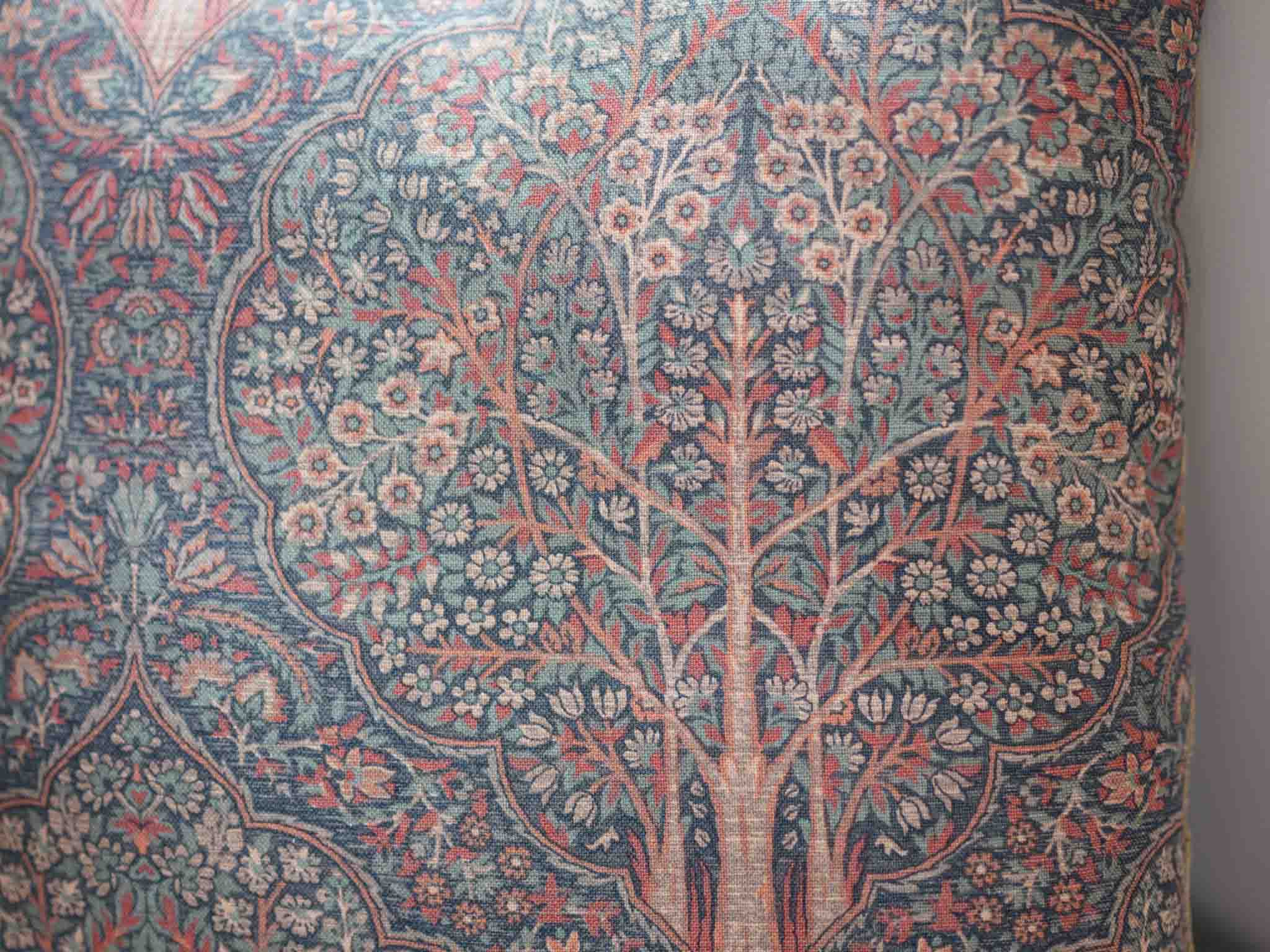 Sanderson “Isfahan” Linen Throw Cushions