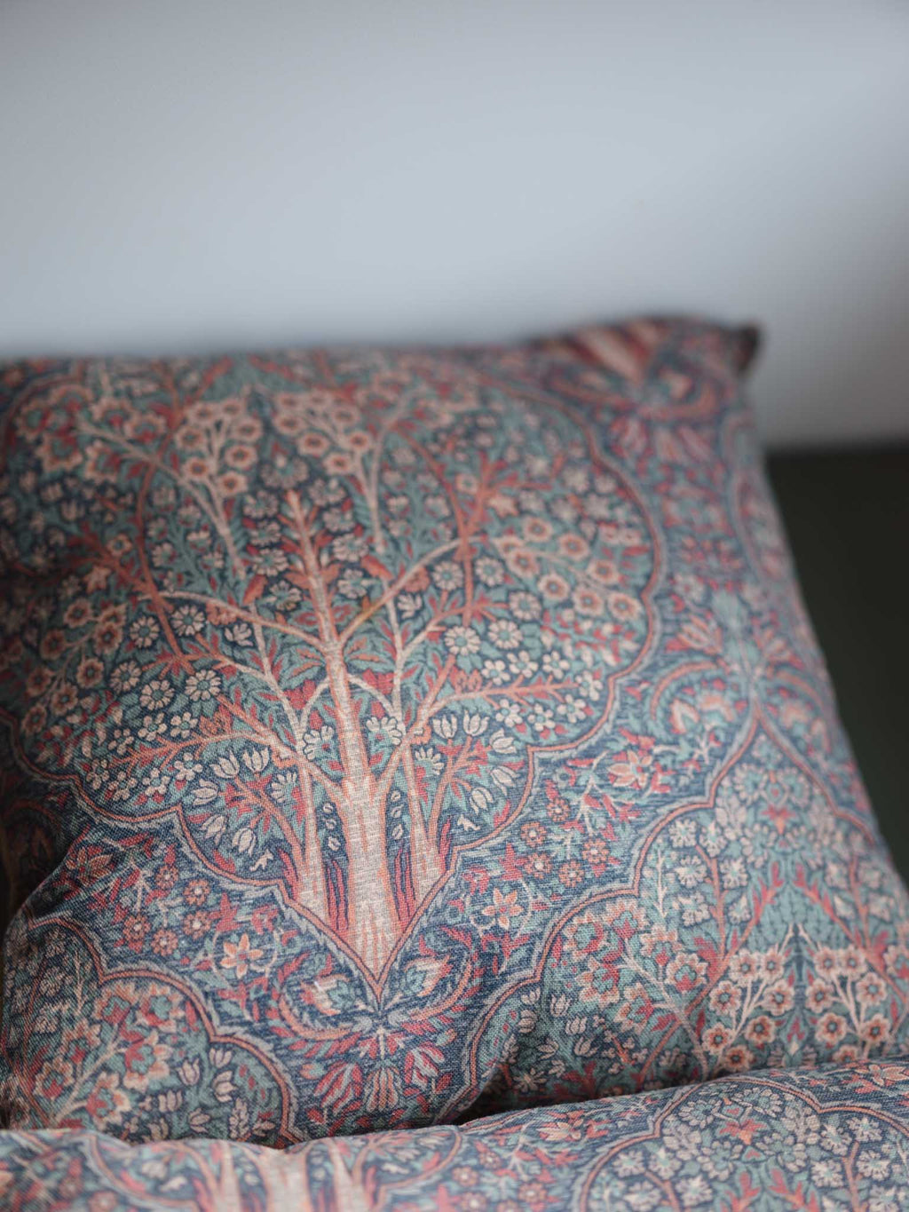 Sanderson “Isfahan” Linen Throw Cushions