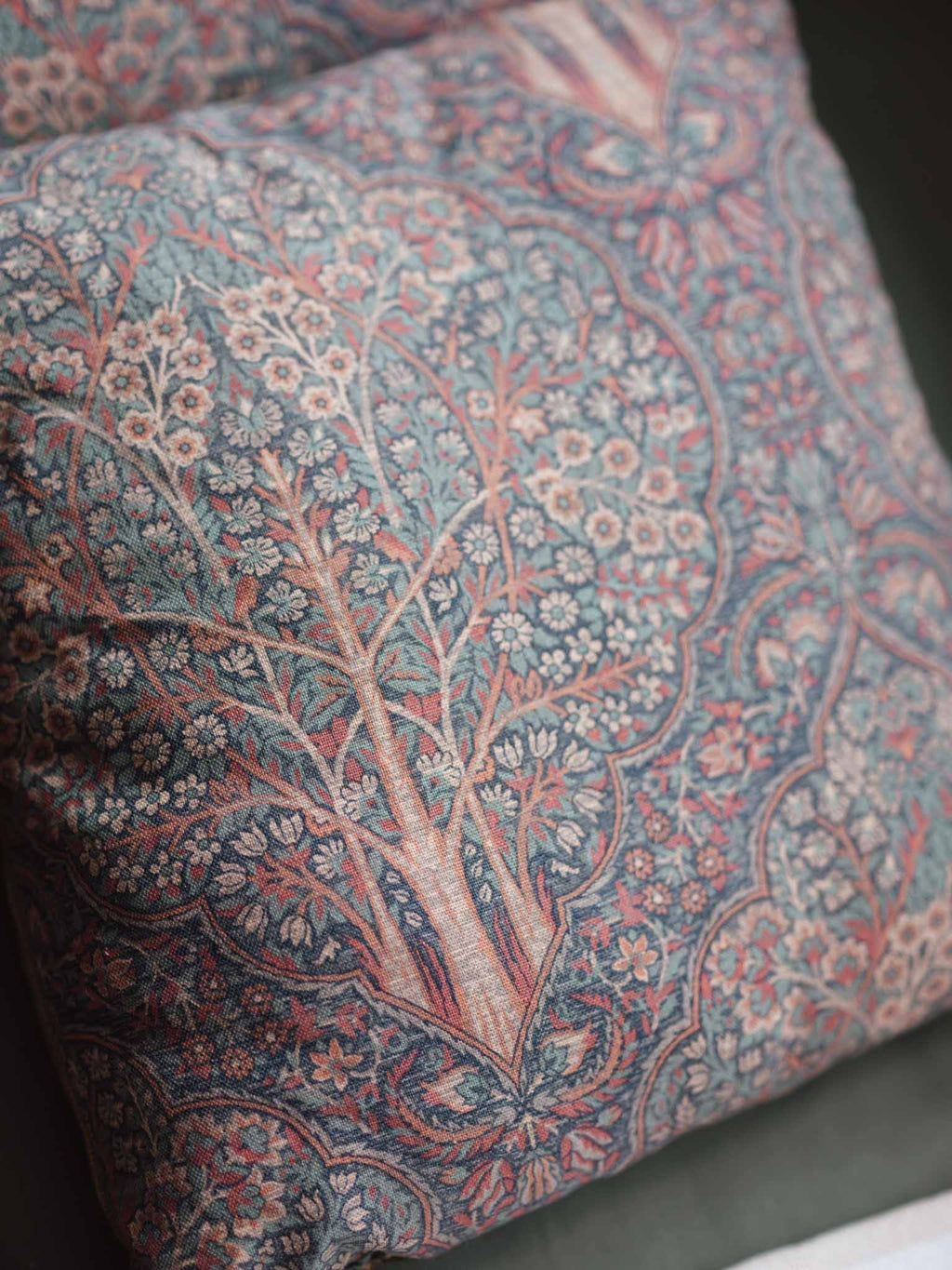 Sanderson “Isfahan” Linen Throw Cushions