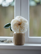 Antique Stoneware Bud Vase