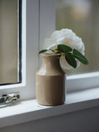 Antique Stoneware Bud Vase