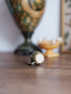 Miniature green corn-motif mug