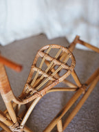 Vintage giraffe cane rocking horse