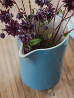 Crown Lynn jug 6016 - dark teal