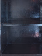 Pair of Lacquered Bedside Tables - Black