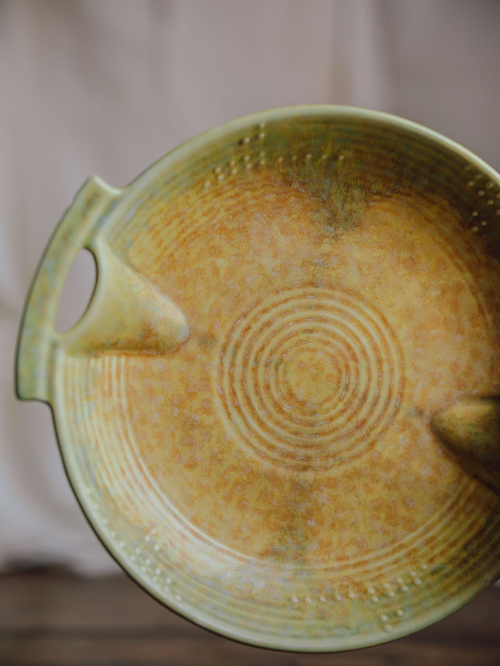 Beswick England No. 427 Art Deco Serving Plate with Handles