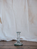 Vintage Recycled Green Glass Candle Holder