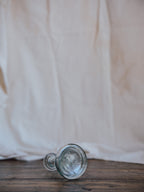 Vintage Recycled Green Glass Candle Holder