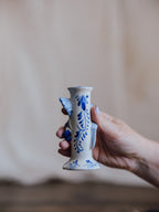 Delft Blue Angel Candlestick