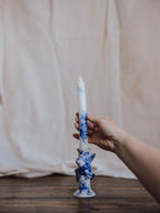 Delft Blue Angel Candlestick
