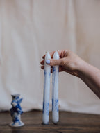 Delft Blue Angel Candlestick