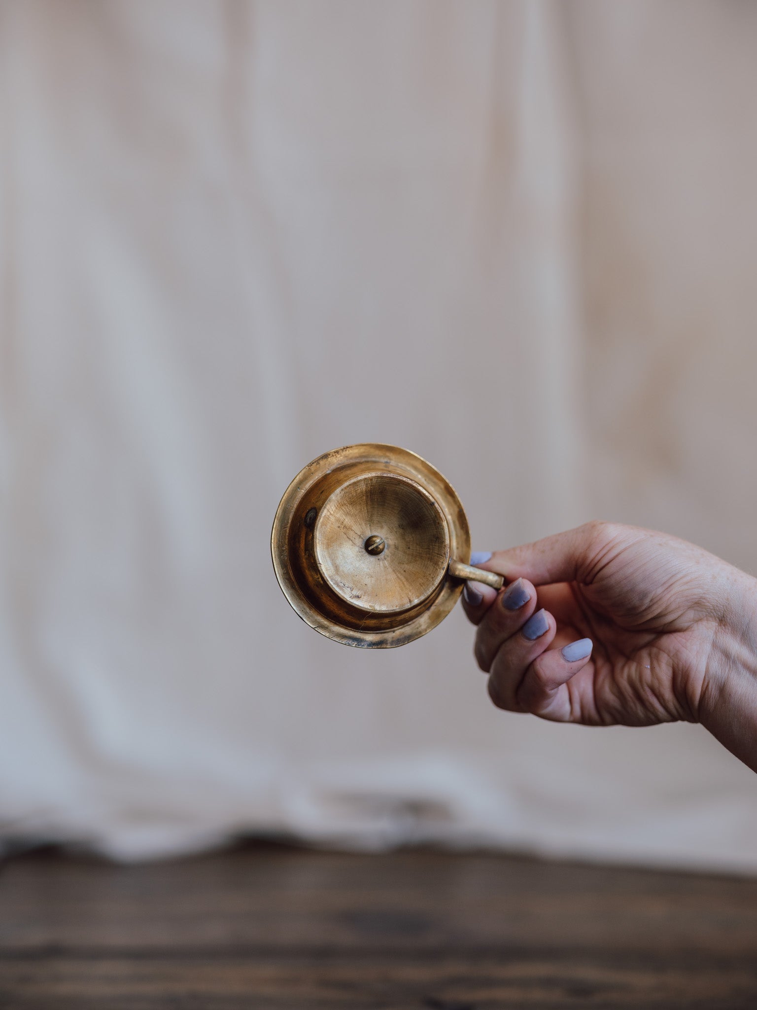 Vintage Brass Chamber Stick