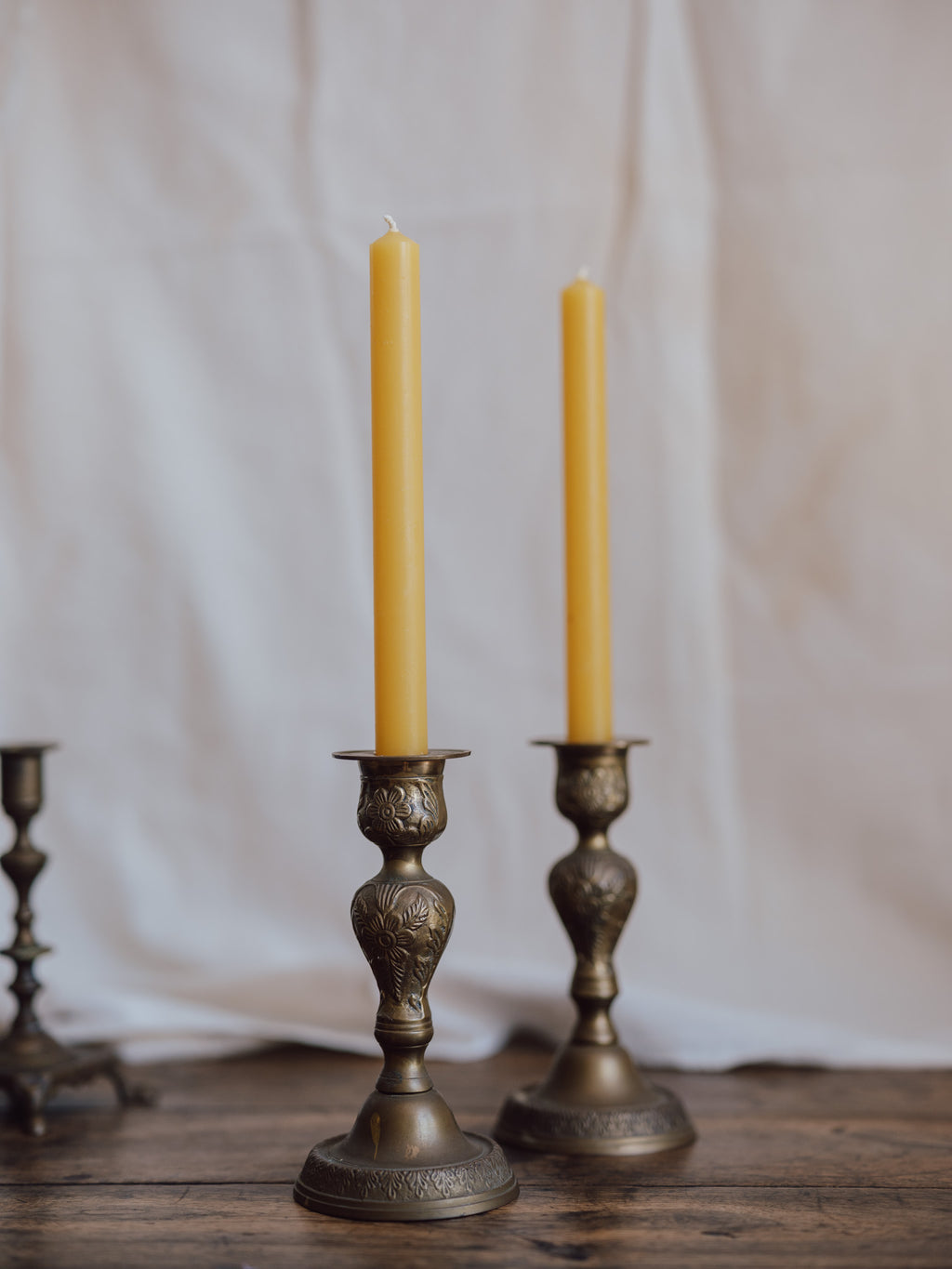 Beeswax Household Taper Candle