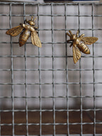 Vintage Brass Bees