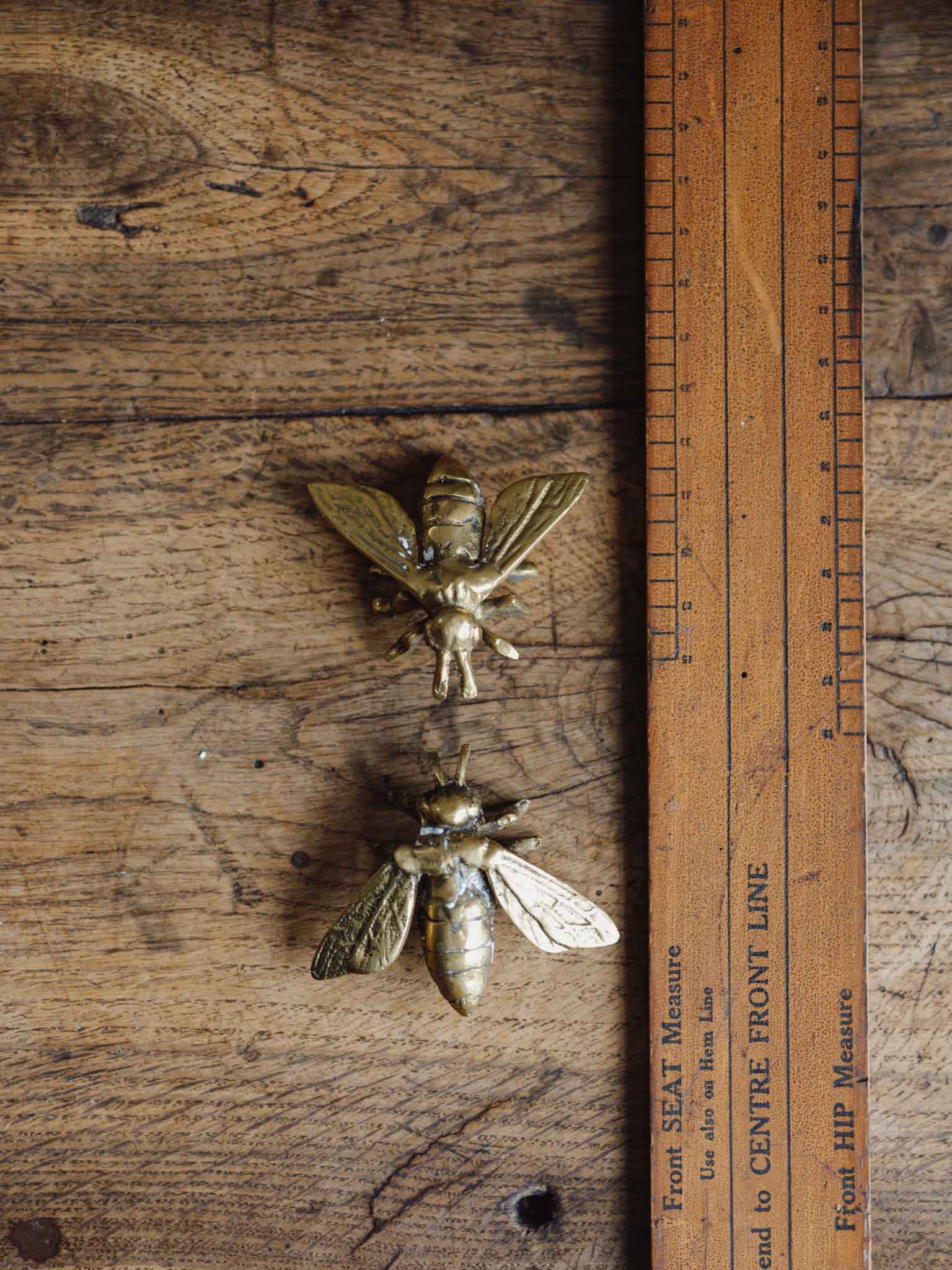 Vintage Brass Bees