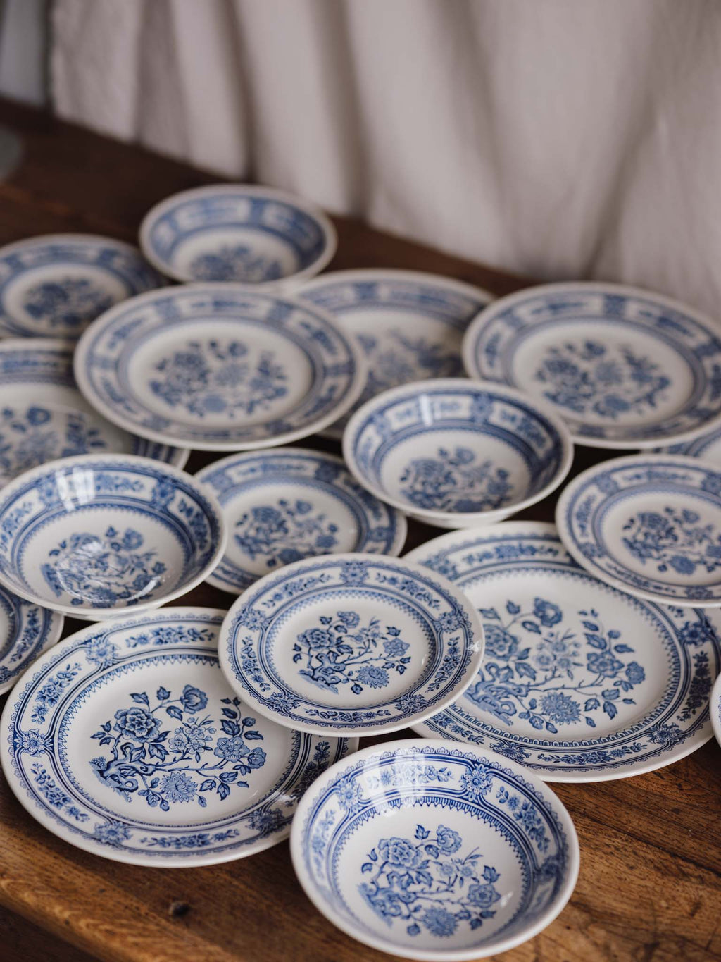 Set of Woods & Sons Dorset Ironstone Plates