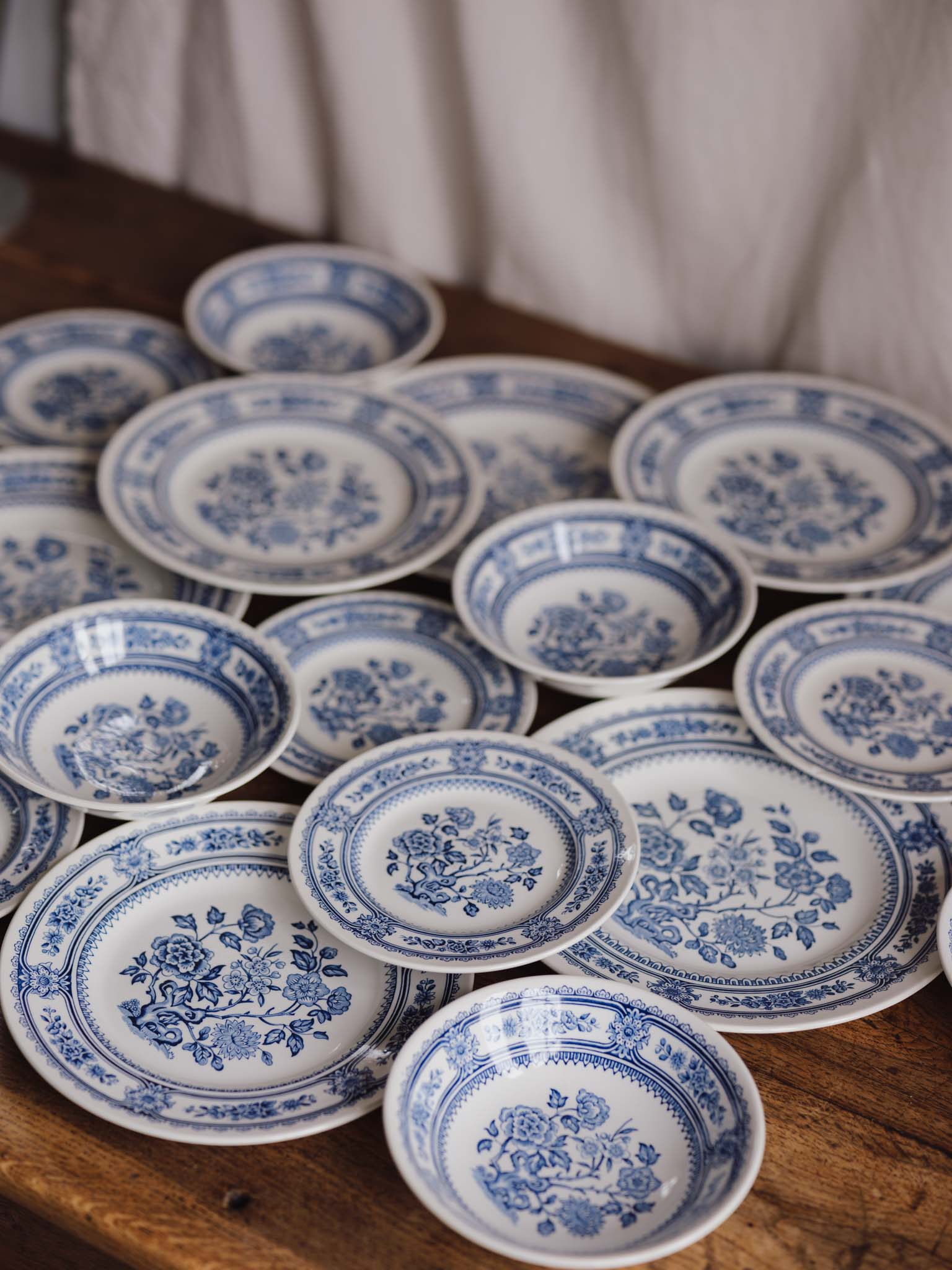 Set of Woods & Sons Dorset Ironstone Plates