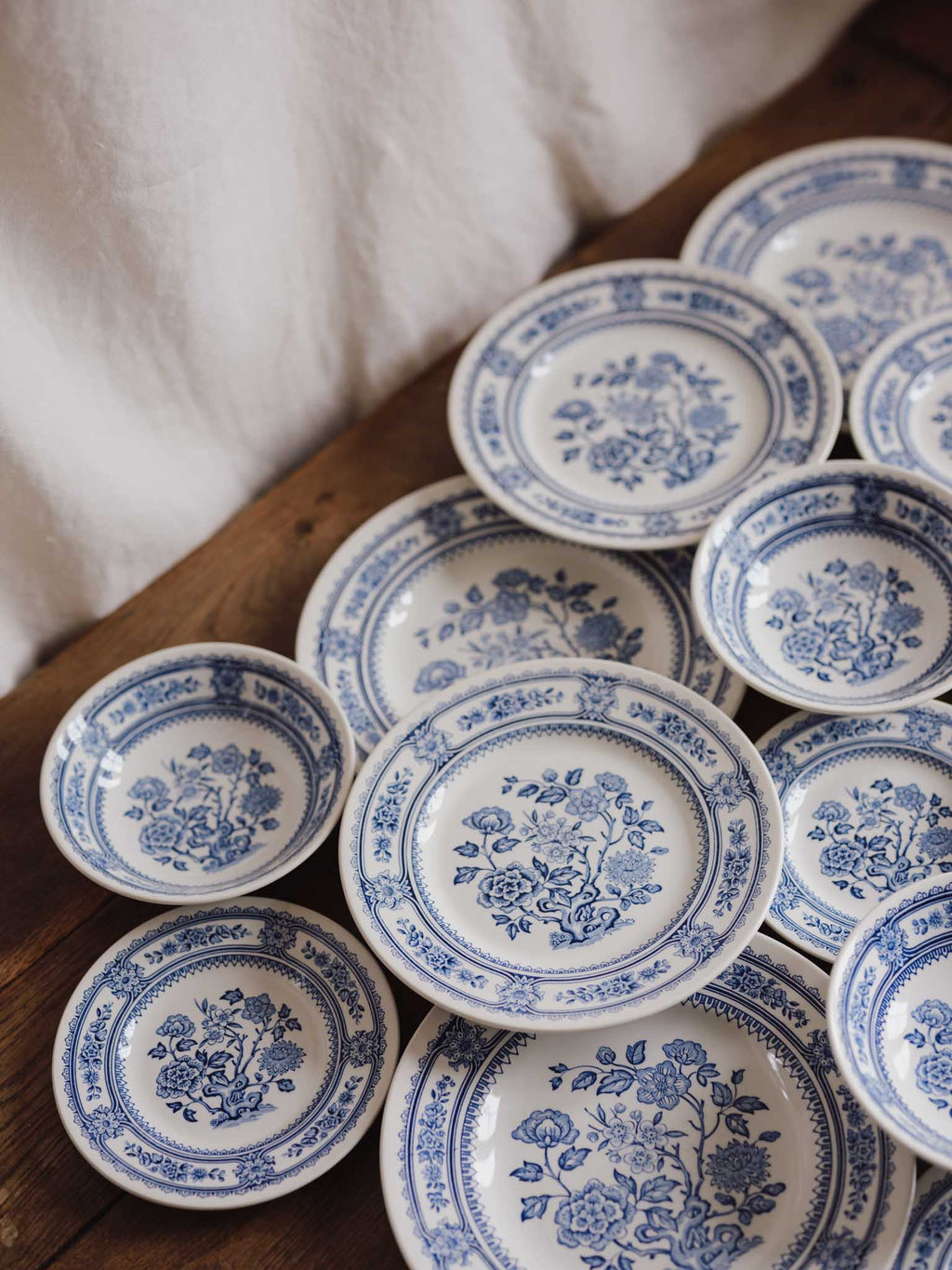 Set of Woods & Sons Dorset Ironstone Plates