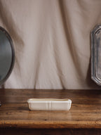 Crown Devon Off-White Trough Vase