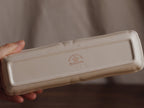 Crown Devon Off-White Trough Vase