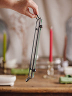 Art Deco Glass & Silvered Metal Tray