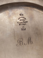 Antique James Dixon Cornish Pewter Oval Platter