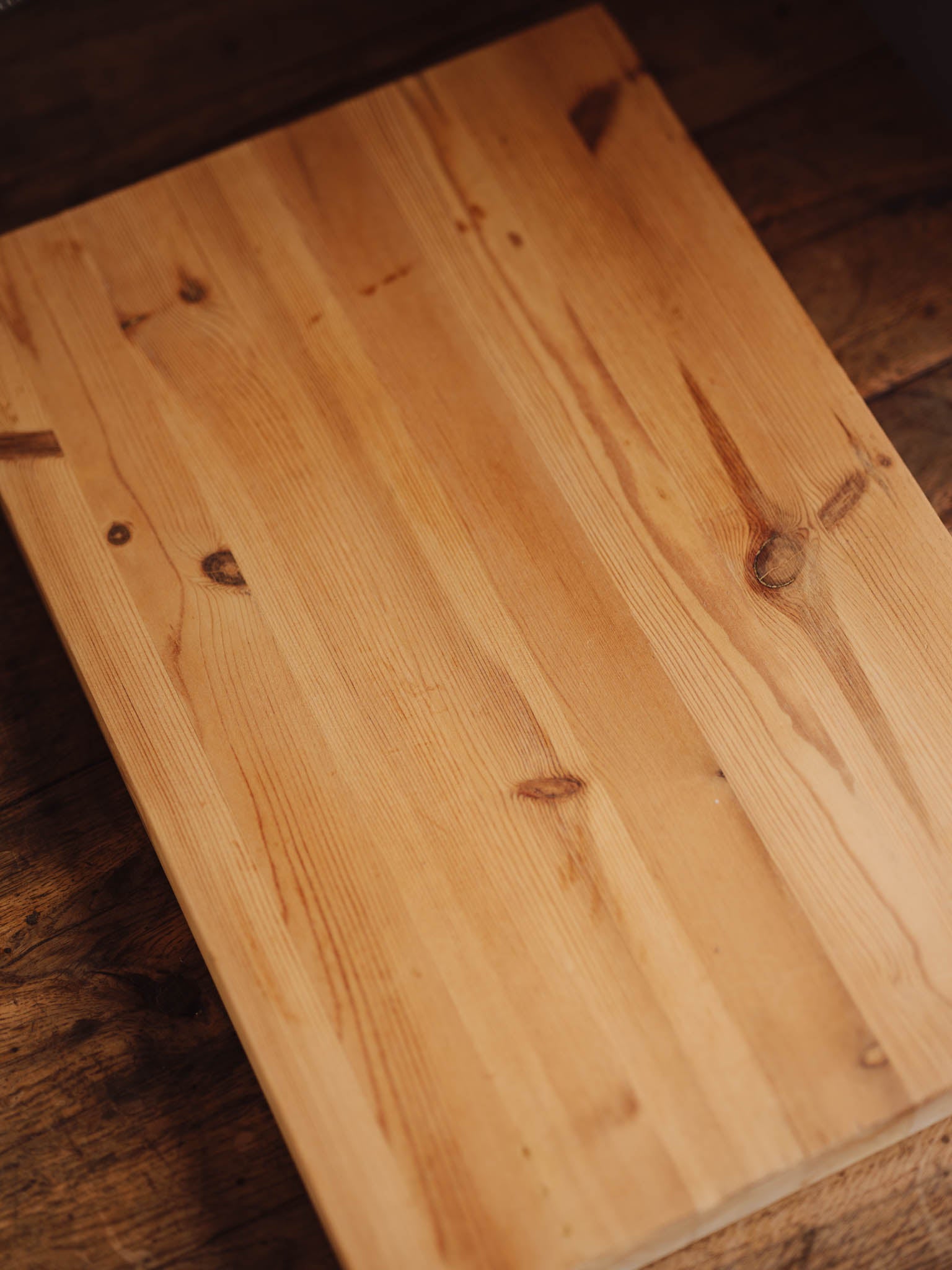 Restored Vintage Pine Chopping Board