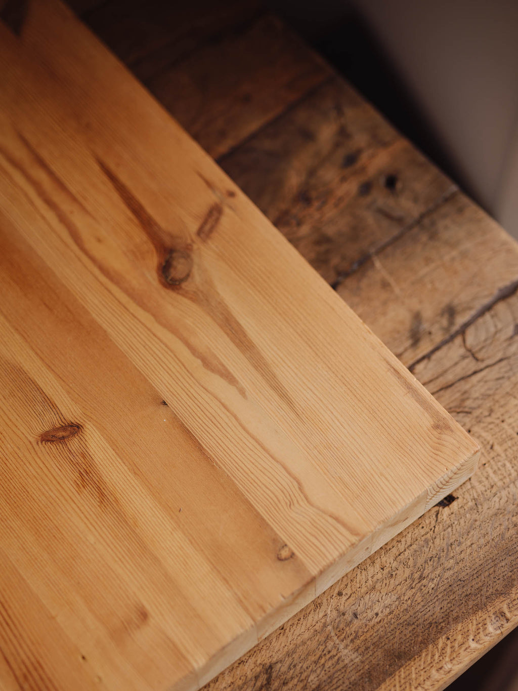 Restored Vintage Pine Chopping Board