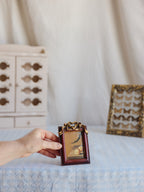 Vintage Small Gold Bow Photo Frame