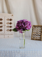 Vintage Medium Ripple Glass Vase