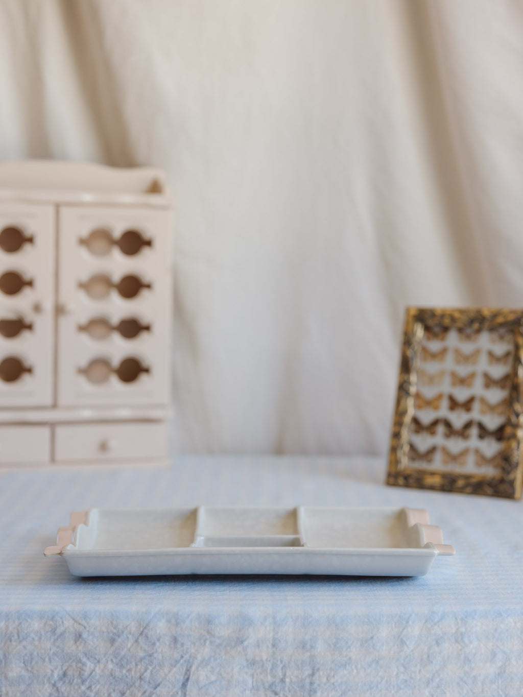 Poole Pottery Twintone Rectangular Serving Platter