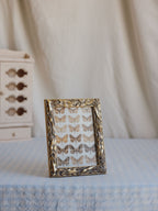 Vintage Gold Leaf & Seed Pod Photo Frame