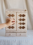 Hand-Painted Pink Shabby Chic Wall Shelf