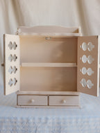 Hand-Painted Pink Shabby Chic Wall Shelf