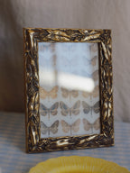 Vintage Gold Leaf & Seed Pod Photo Frame