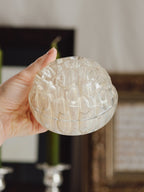 Vintage Extra Large Glass Flower Frog (Made in England) - 12cm